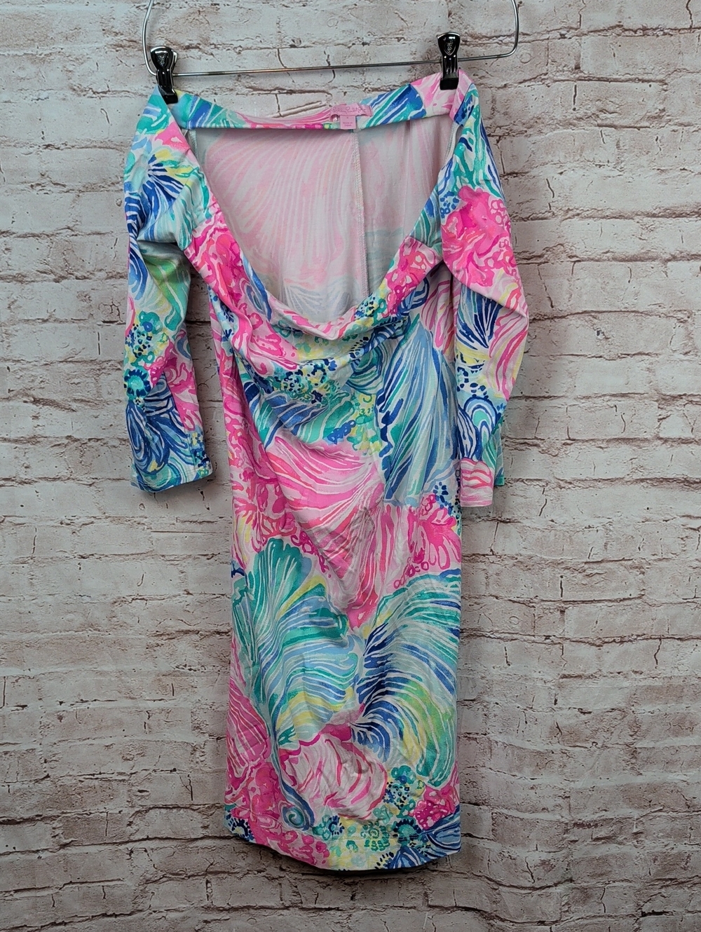 Lilly Pulitzer Laurana Off Shoulder Mini Dress Women Size Small